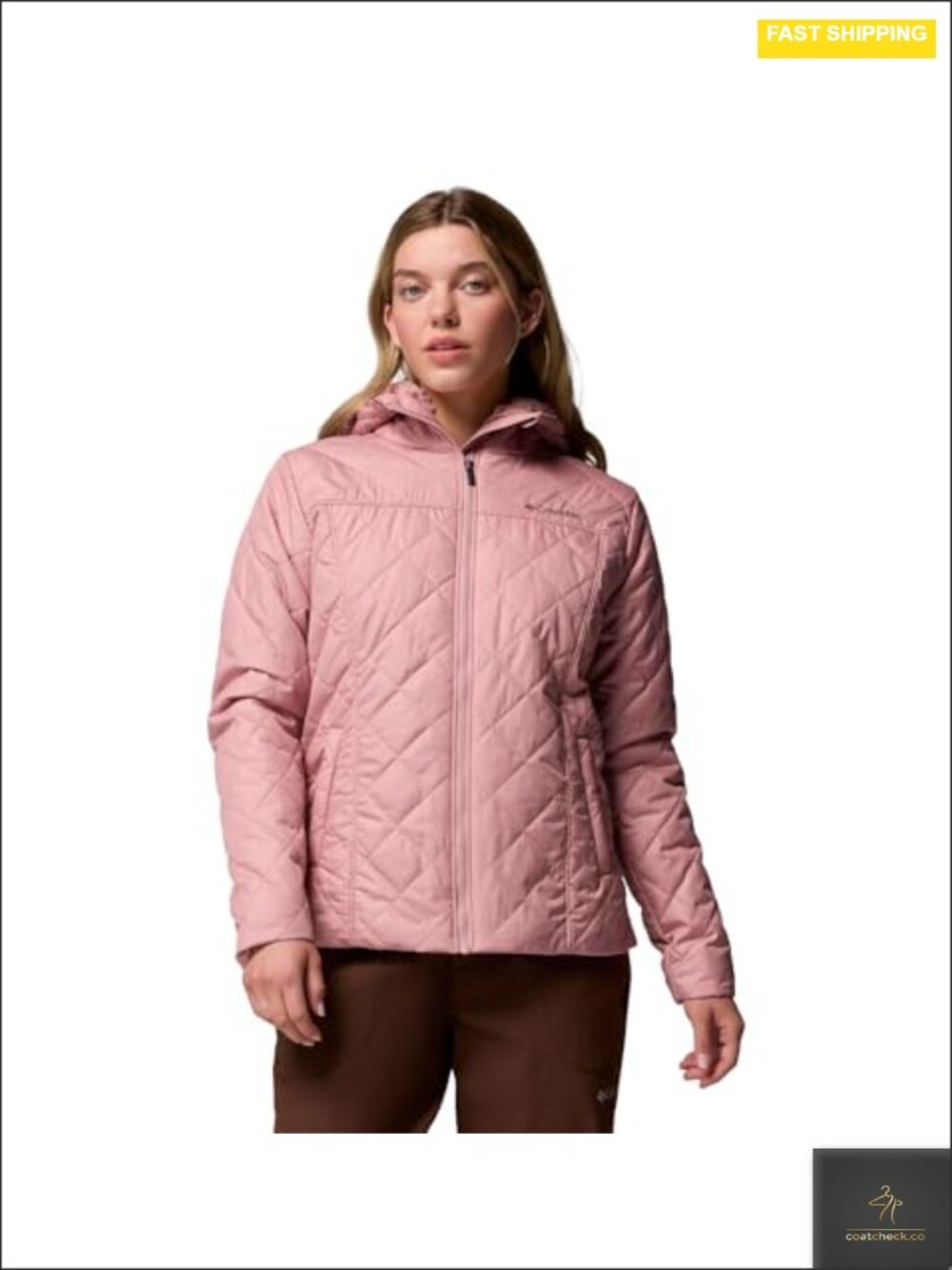 Columbia Women's Copper Crest II Hooded Insulated Jacket Fleece Lined